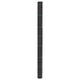 Vidaxl -Karotten -Stoff 1,5x10 m Polypropen schwarz