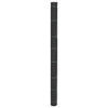 Vidaxl -Karotten -Stoff 1,5x100 m Polypropen schwarz