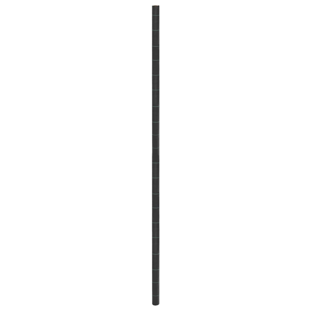 Vidaxl -Karotten -Stoff 4x100 m Polypropen Schwarz