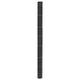 Vidaxl -Karotten -Stoff 1,5x25 m Polypropenschwarz