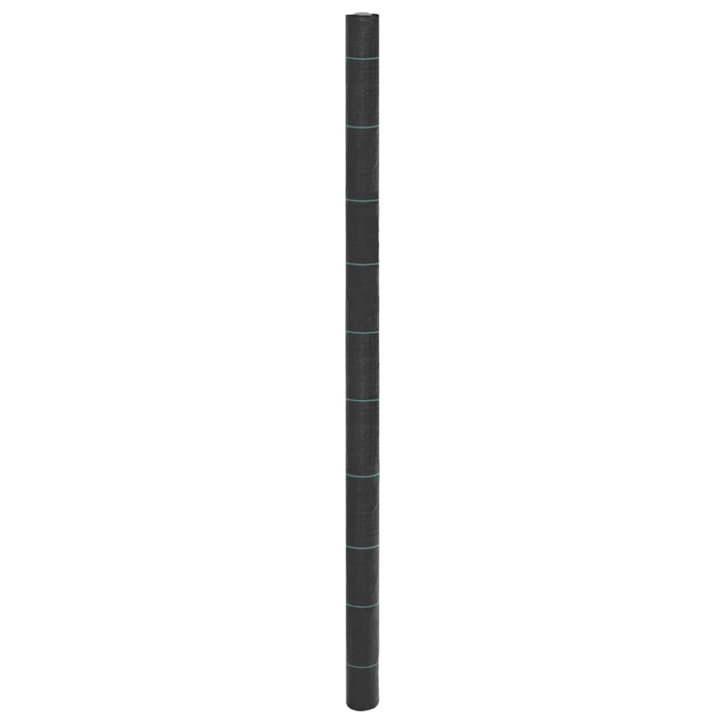 Vidaxl -Karotten -Stoff 2x10 m Polypropen Schwarz