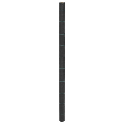 Vidaxl -Karotten -Stoff 2x25 m Polypropen schwarz