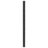 Vidaxl -Karotten -Stoff 2x100 m Polypropen schwarz - afbeelding 1