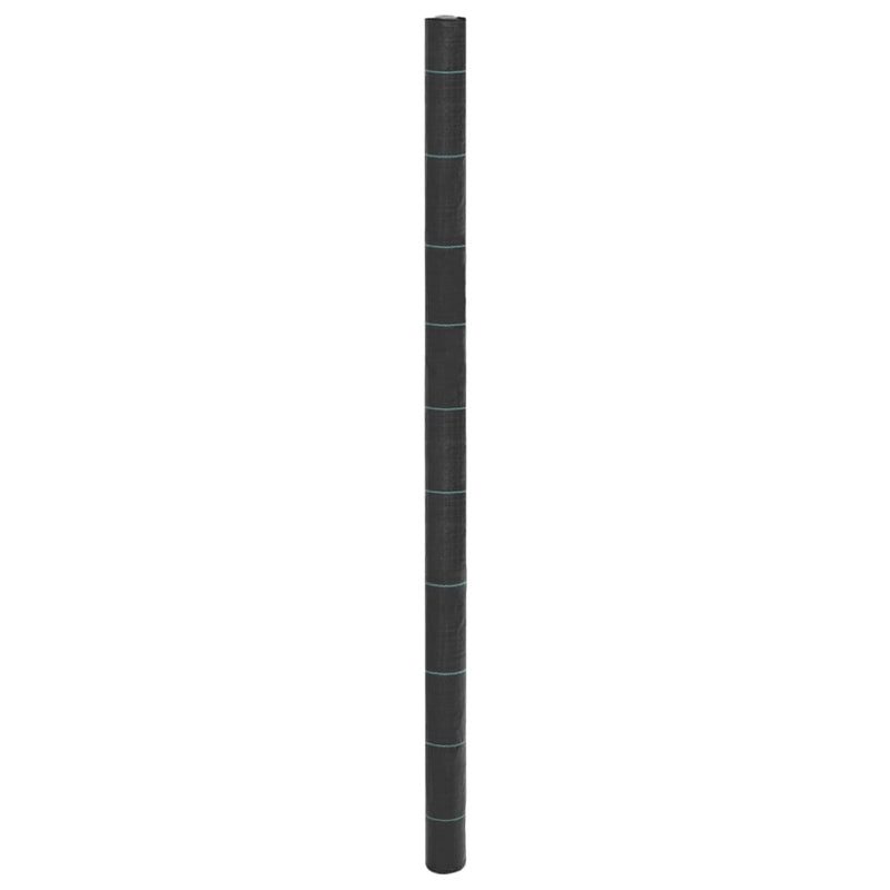 Vidaxl -Karotten -Stoff 2x100 m Polypropen schwarz