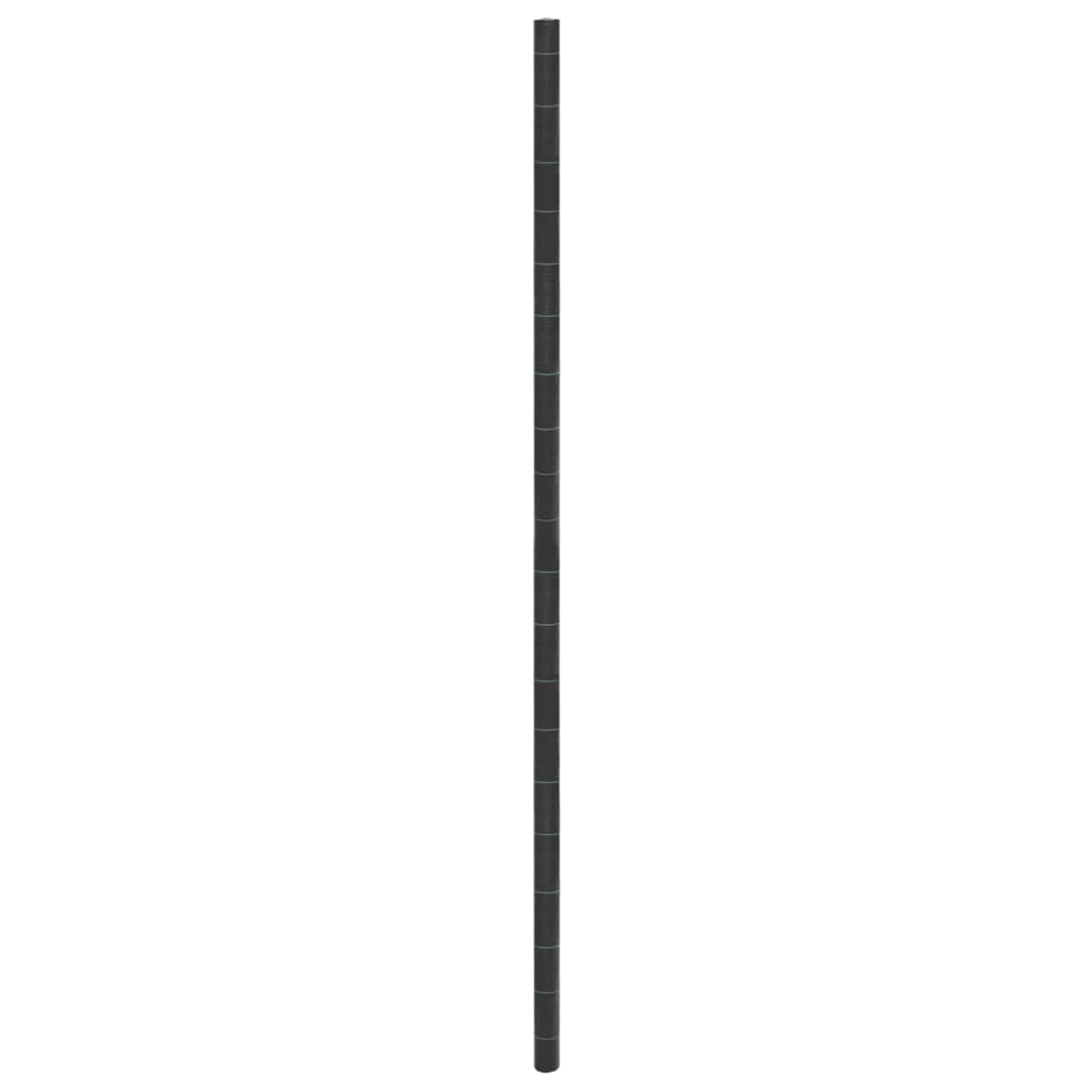 Vidaxl -Karotten -Stoff 4x50 m Polypropen schwarz