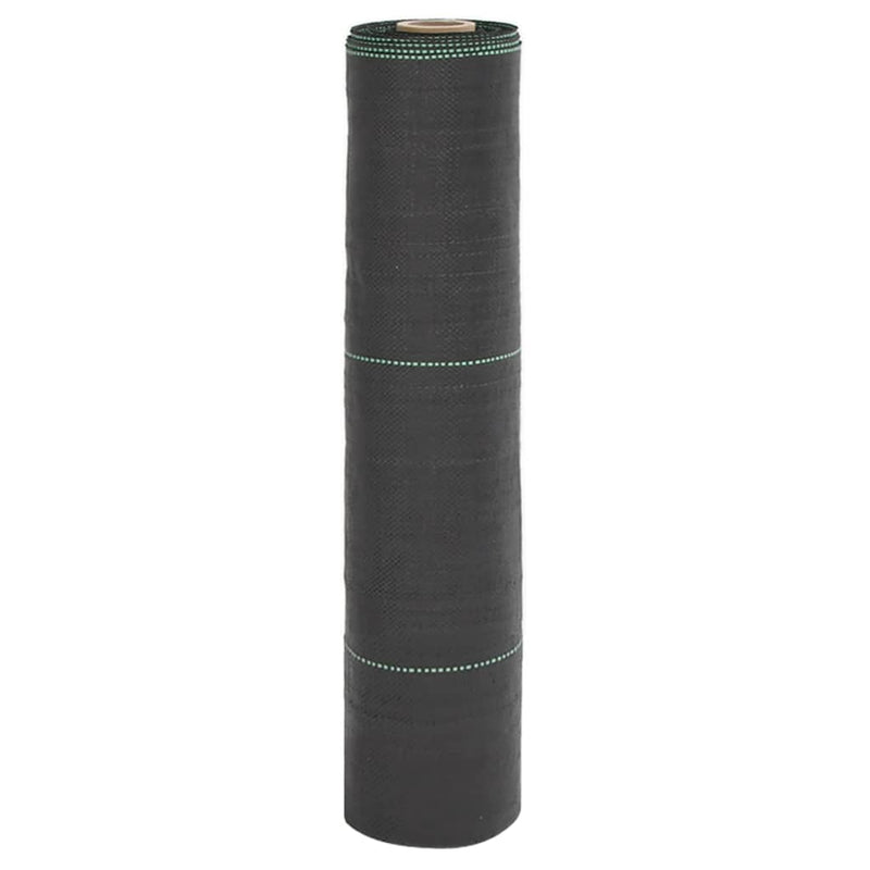 Vidaxl -Karottenstoff 0,5x25 m Polypropen schwarz