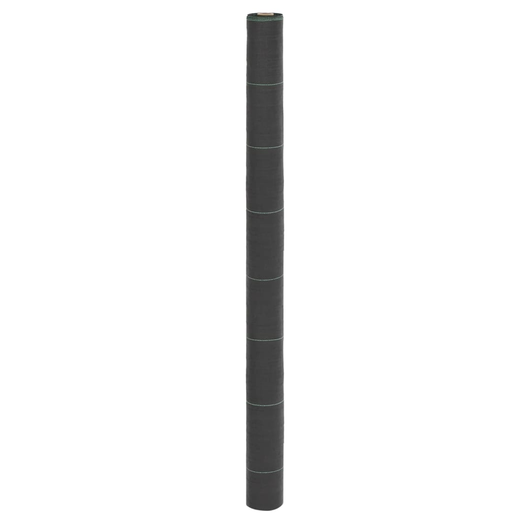 Vidaxl -Karotten -Stoff 1,5x100 m Polypropen schwarz