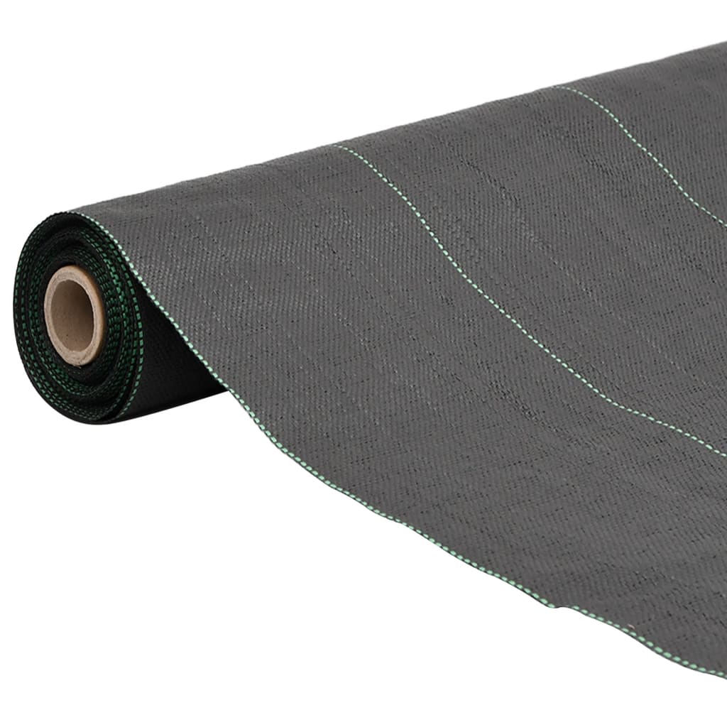 Vidaxl -Karotten -Stoff 4x10 m Polypropen schwarz