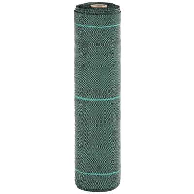 Vidaxl -Karotten -Stoff 0,5 x 25 m Polypropengrün