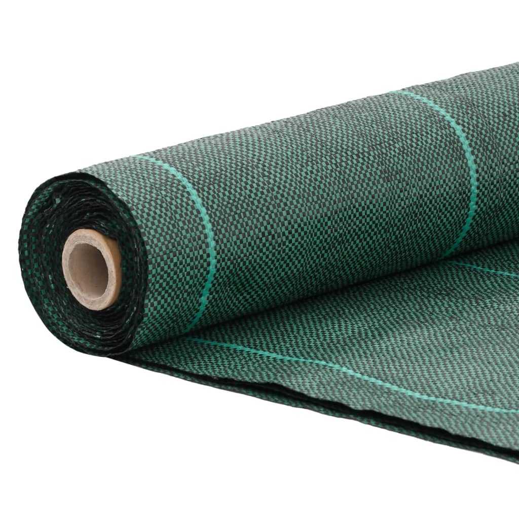 Vidaxl -Karotten -Stoff 1x50 m Polypropengrün