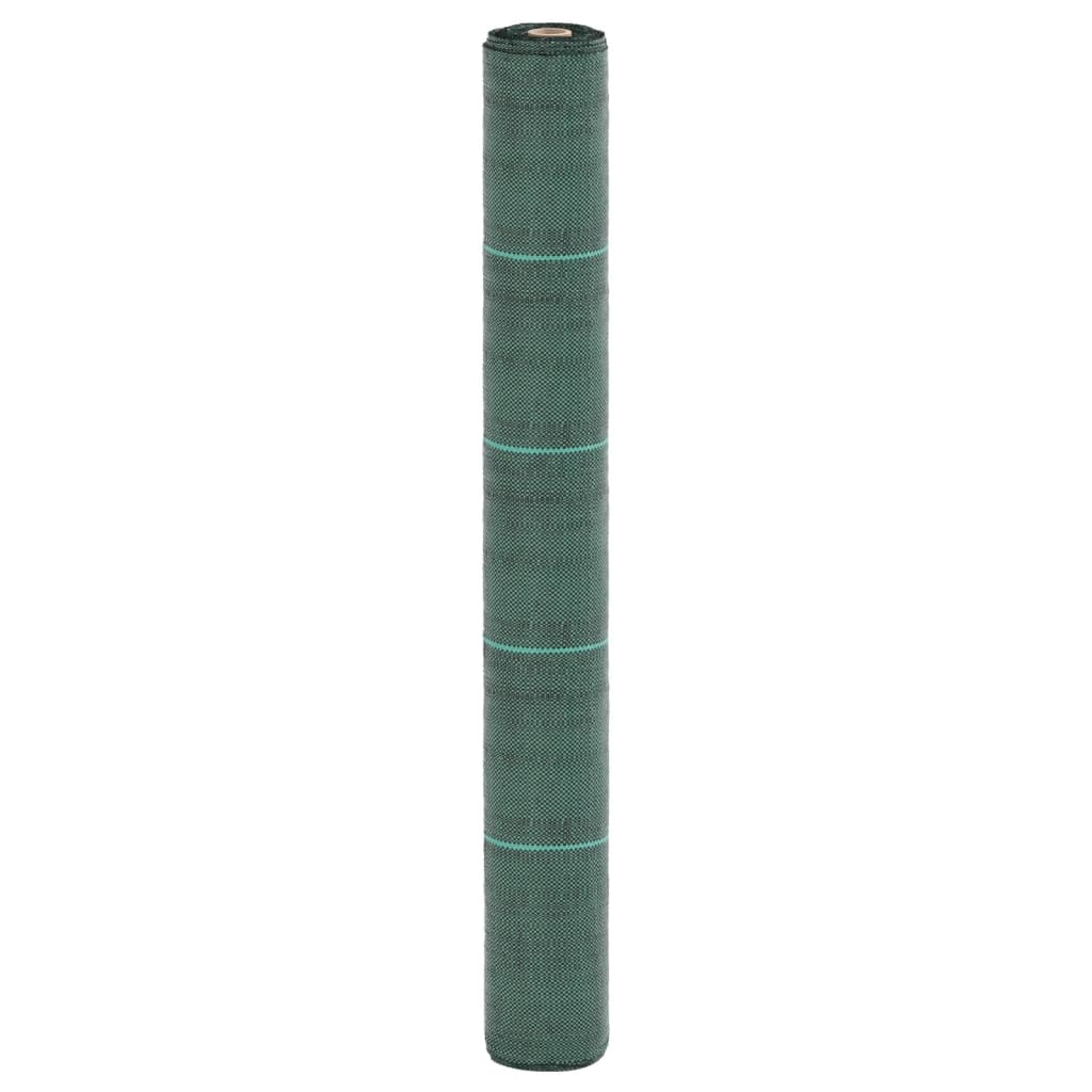 Vidaxl -Karotten -Stoff 1x100 m Polypropengrün
