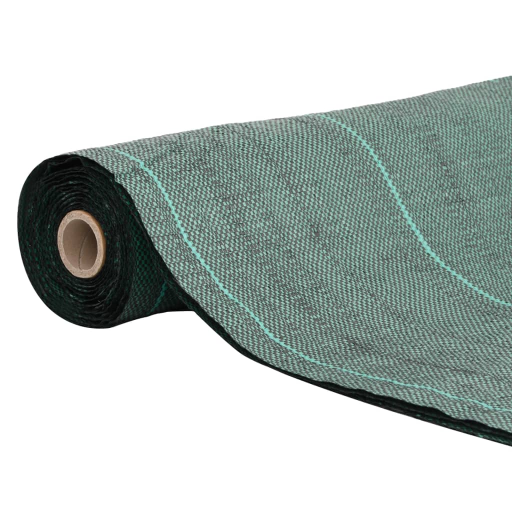 Vidaxl -Karotten -Stoff 1x100 m Polypropengrün
