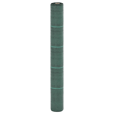 Vidaxl -Karotten -Stoff 1x150 m Polypropengrün