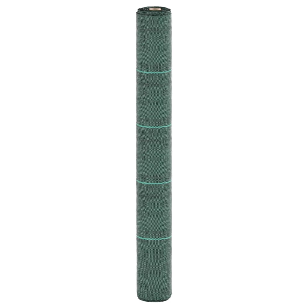 Vidaxl -Karotten -Stoff 1x200 m Polypropengrün