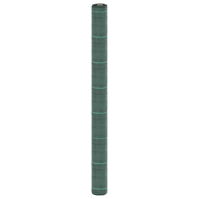 Vidaxl -Karotten -Stoff 1,5x10 m Polypropengrün