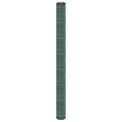 Vidaxl -Karotten -Stoff 1,5x50 m Polypropengrün