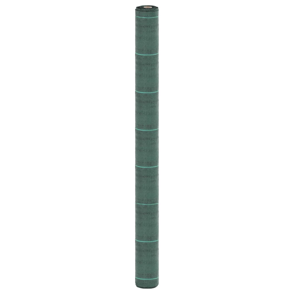 Vidaxl -Karotten -Stoff 1,5x200 m Polypropengrün