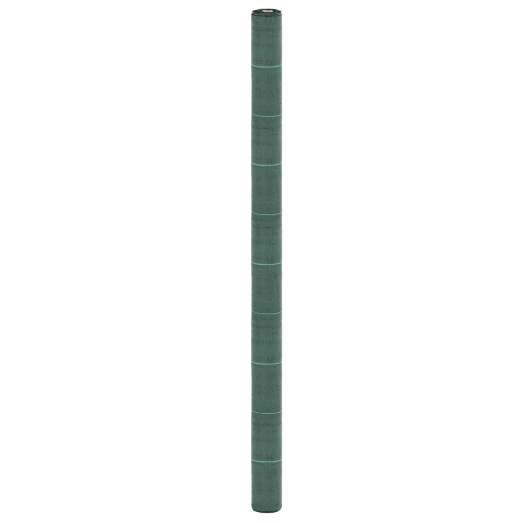 Vidaxl -Karotten -Stoff 2x50 m Polypropengrün