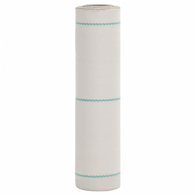 Vidaxl -Karotten -Stoff 0,5 x 25 m Polypropen weiß