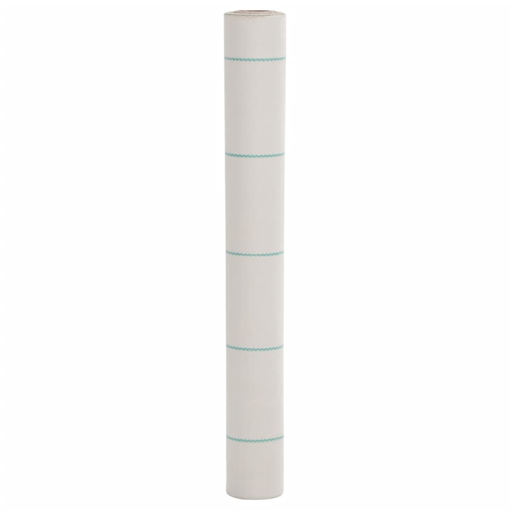 Vidaxl -Karotten -Stoff 1x200 m Polypropen weiß