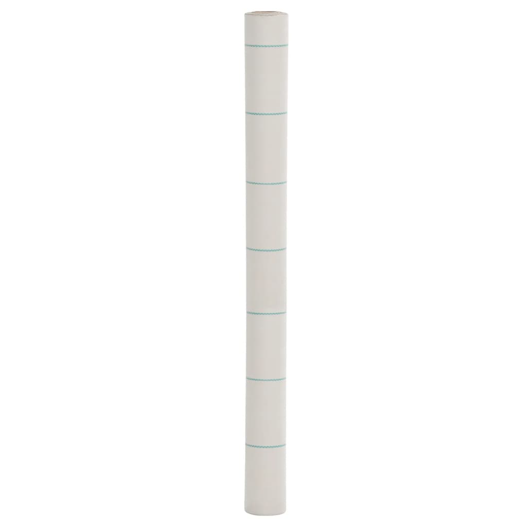 Vidaxl -Karotten -Stoff 1,5x10 m Polypropen weiß