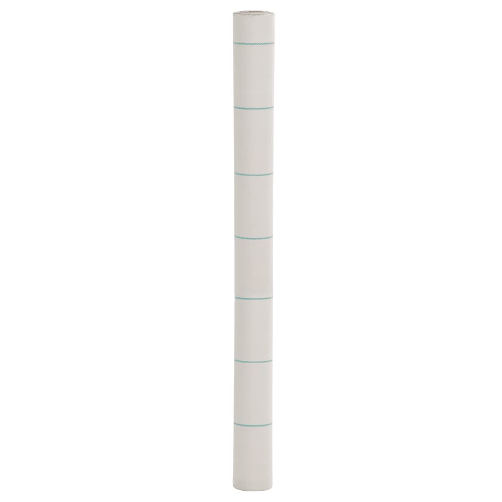 Vidaxl -Karotten -Stoff 1,5x150 m Polypropen weiß