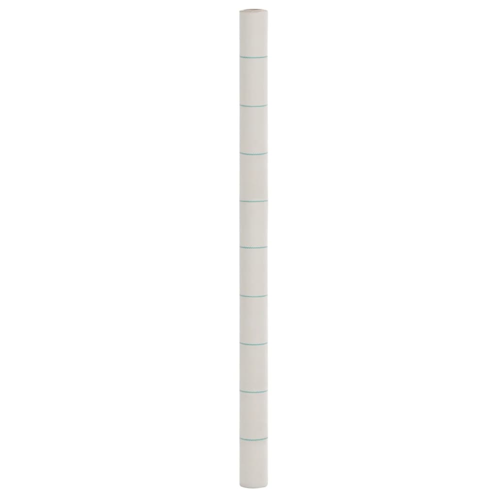 Vidaxl -Karotten -Stoff 2x25 m Polypropen weiß