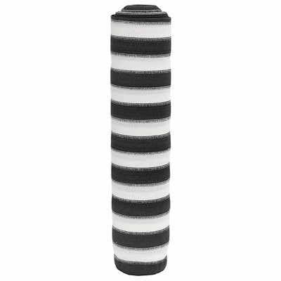 VIDAXL PrivacyNet 150 g m² 2x25 M HDPE Anthrazit -geläutet und weiß