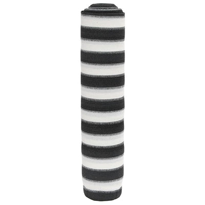 Vidaxl PrivacyNet 195 g m² 1x10 M HDPE -Anthrazit und Weiß