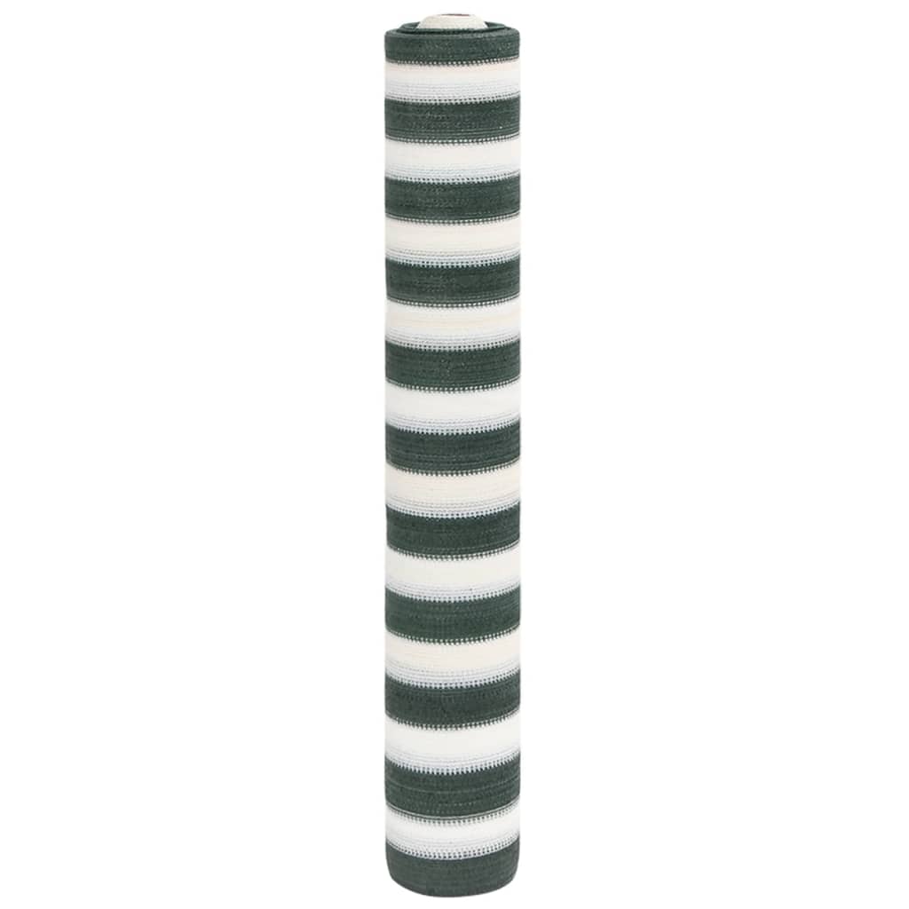 Vidaxl PrivacyNet 75 g m² 1x10 M HDPE grün und weiß
