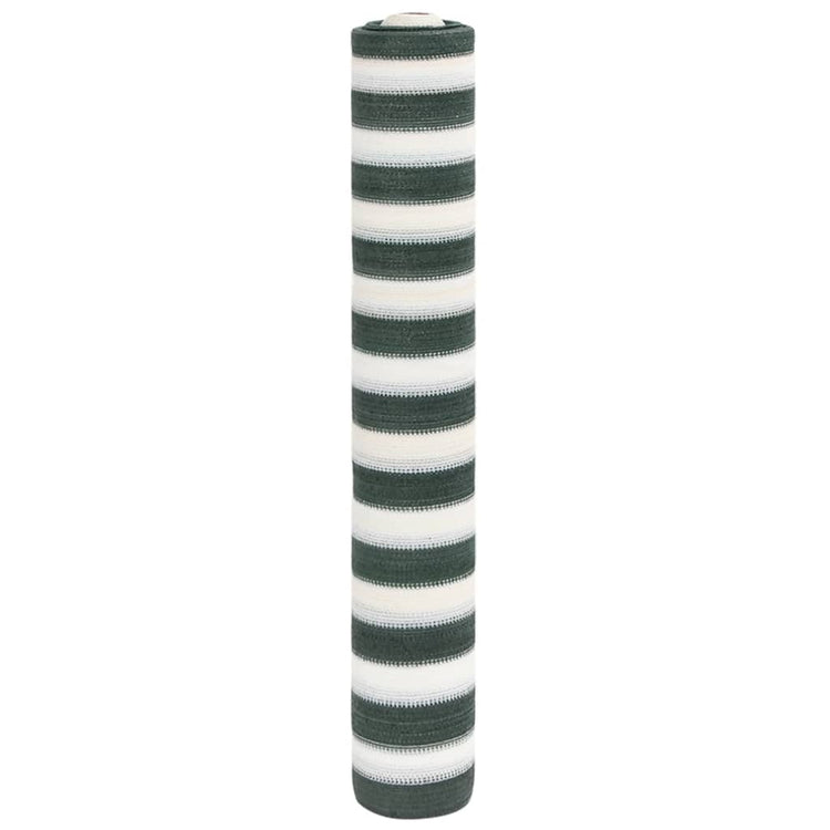 Vidaxl PrivacyNet 75 g m² 1x10 M HDPE grün und weiß