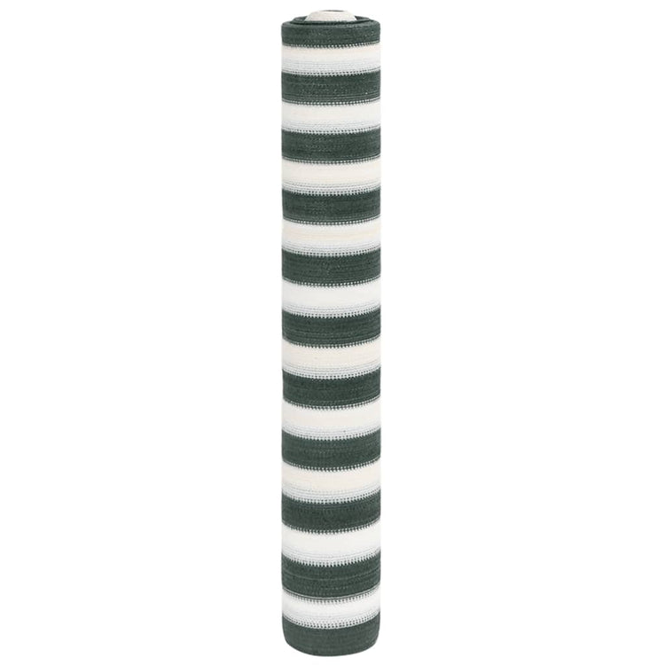 Vidaxl PrivacyNet 75 g m² 1x25 M HDPE grün und weiß