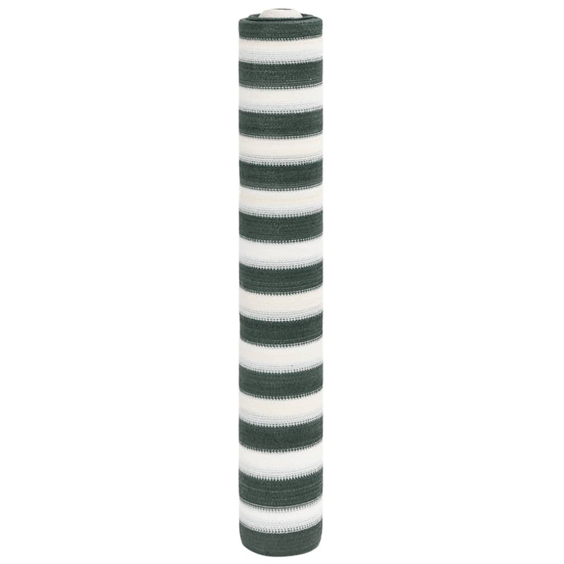 Vidaxl PrivacyNet 75 g m² 1x50 M HDPE grün und weiß