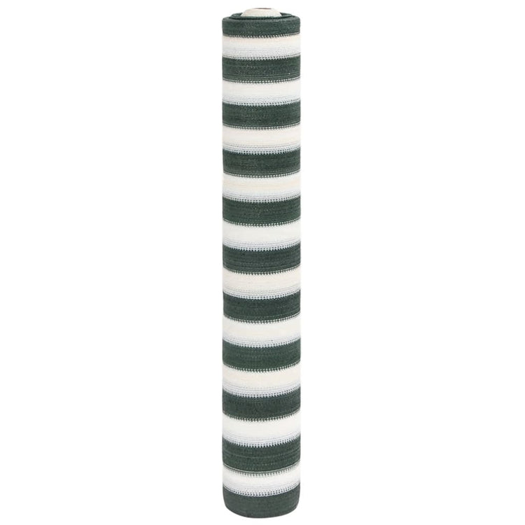 Vidaxl PrivacyNet 75 g m² 1,2 x 50 M HDPE Green und Weiß