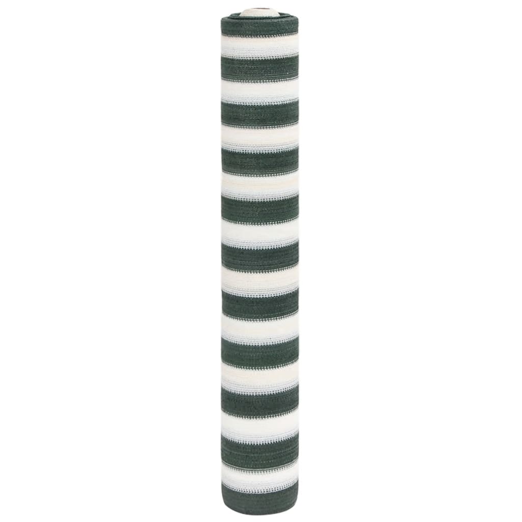 Vidaxl PrivacyNet 75 g m² 1,5 x 10 m HDPE grün und weiß