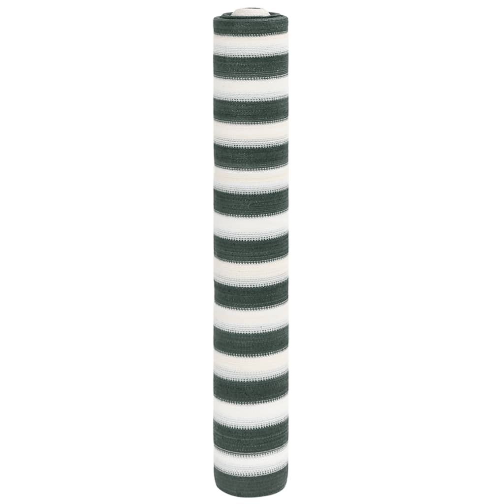 Vidaxl PrivacyNet 150 g m² 1x10 M HDPE grün und weiß