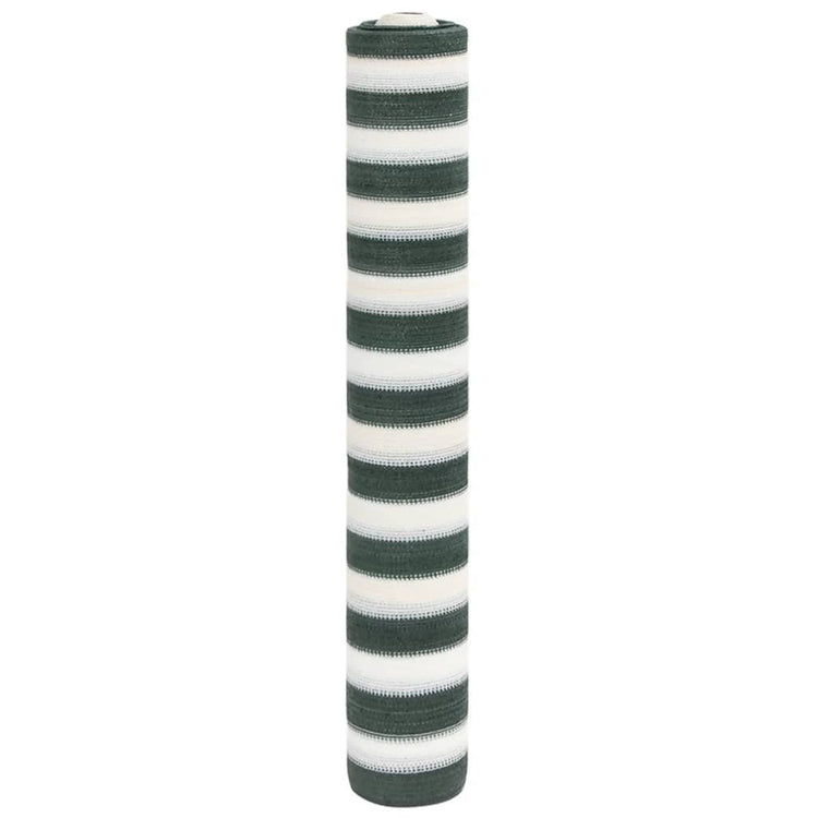 Vidaxl PrivacyNet 195 g m² 2x10 M HDPE Green und Weiß