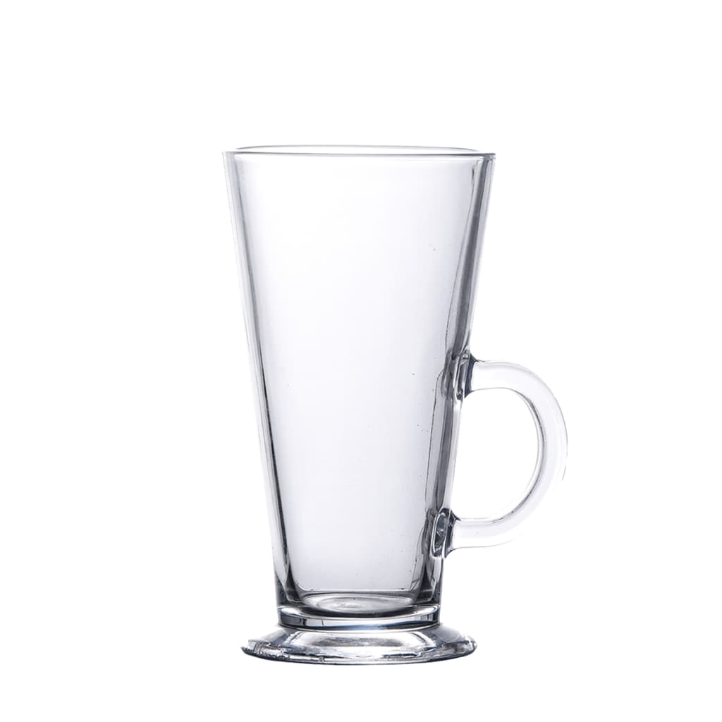 Vidaxl Latteglas mit Griff 6 Teile 250 ml