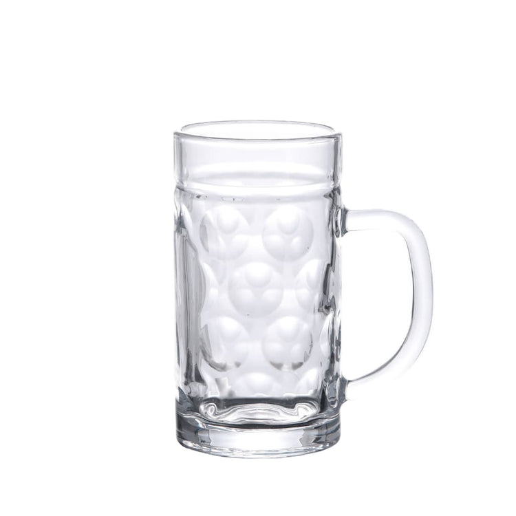 Vidaxl -Bierbecher mit Griff 6 St 500 ml Glas