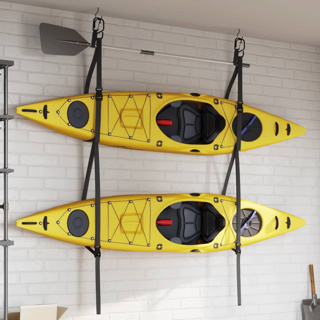Vidaxl Kayakopbergrier verdoppeln sich mit Paddelklemmen 50 kg