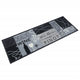 Vidaxl Küchenmatte Waschmaschinenabdruck 60x180 cm Samt Grau