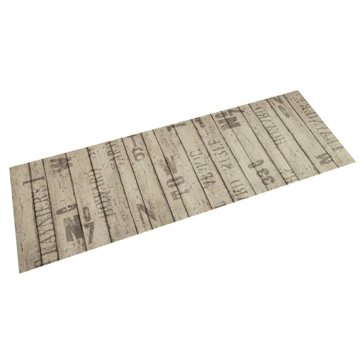 Vidaxl Küchenmatte Waschbarer Druck 60x180 cm Samt