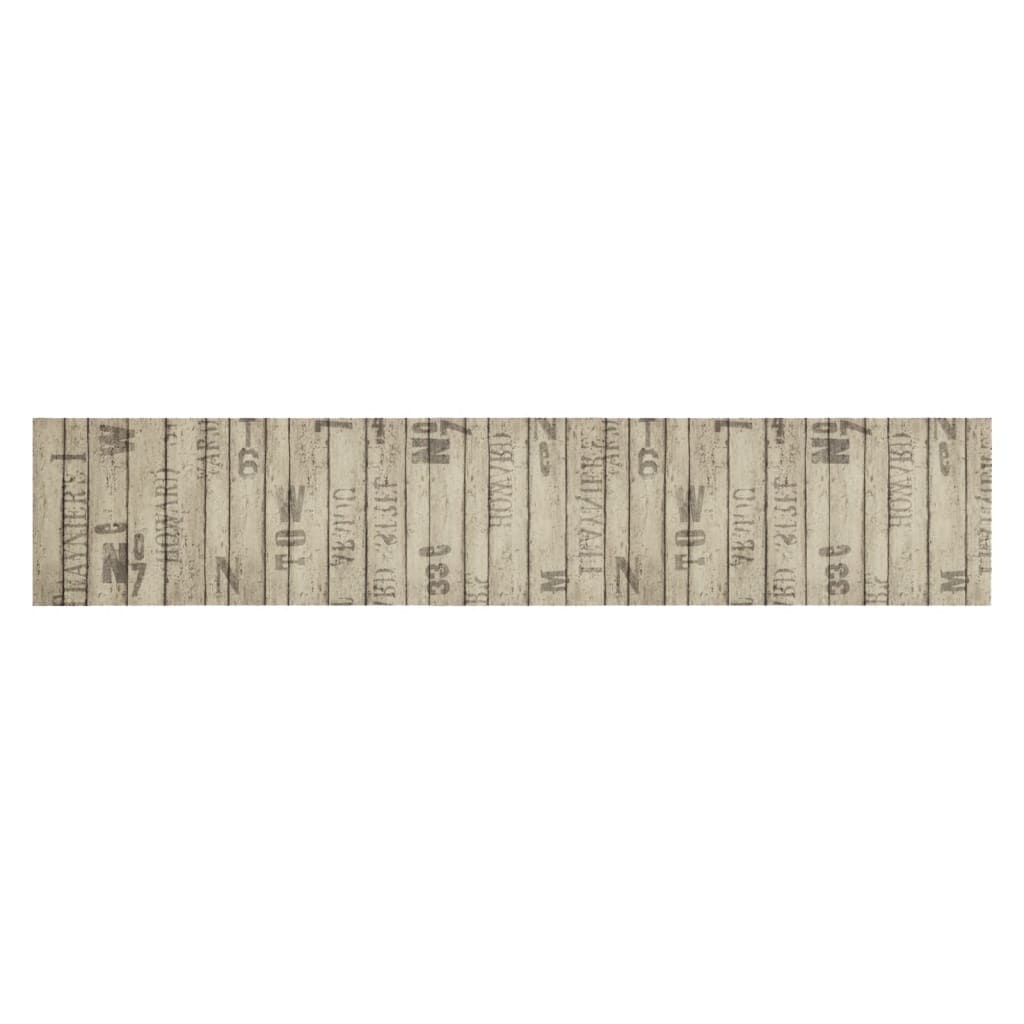 Vidaxl Küchenmatte Waschbarer Druck 60x300 cm Samt