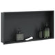 Vidaxx Duschnische 62x32x9 cm Edelstahl mattschwarz