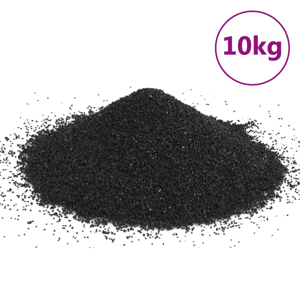 Vidaxx Aquariensand 10 kg 0,2-2 mm schwarz