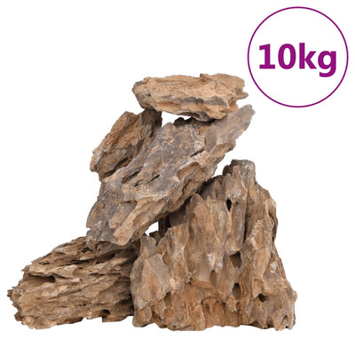 Vidaxl Dragon Stones gemischte Farbe 10 kg 10-30 cm