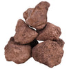 Vidaxl Lava Stones 25 kg 10-30 cm rot