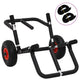Vidaxl Sup -Trolley für 2 Surfboards zusammenklappbar 90 kg Aluminium