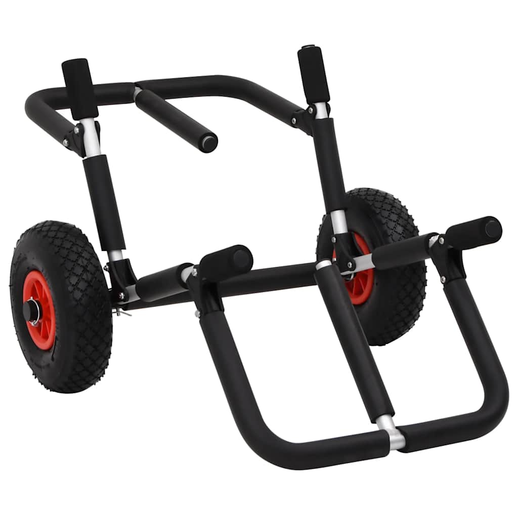 Vidaxl Sup -Trolley für 2 Surfboards zusammenklappbar 90 kg Aluminium