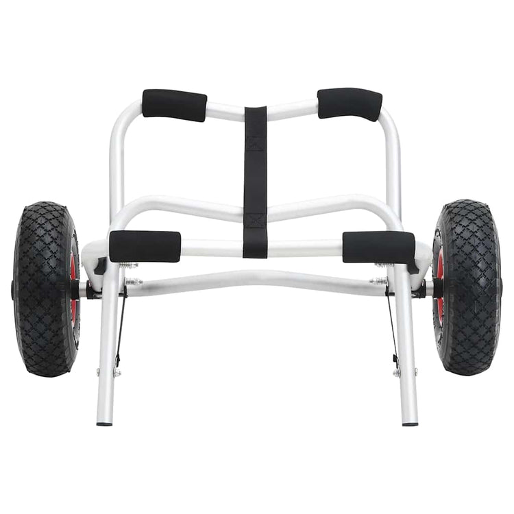 Vidaxl -Kajaktrolley zusammenklappbar 45 kg Aluminium